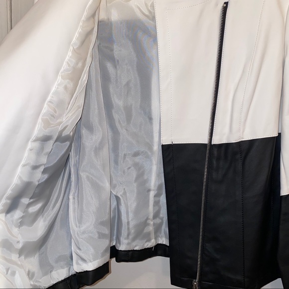 Women’s I.N.C Moto Jacket Size Medium - Picture 2 of 3